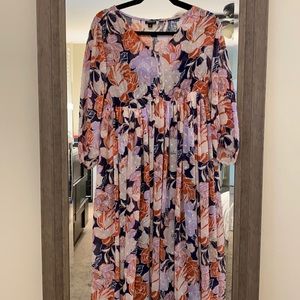 TORRID FLORAL LONG DRESS